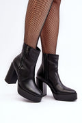  Laarsjes met hoge hak model 190201 Step in style 