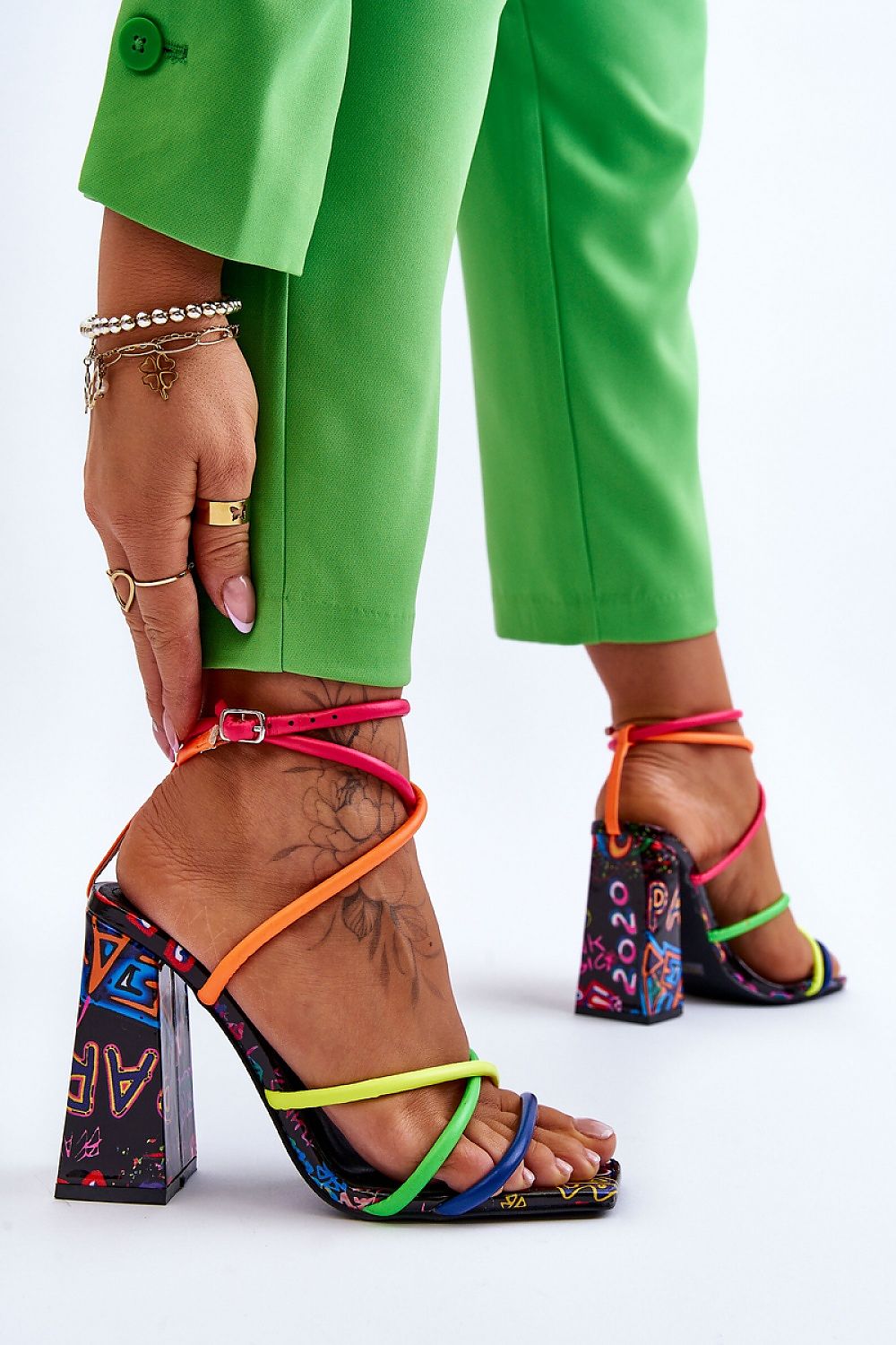  sandalen op hak model 193942 Step in style 