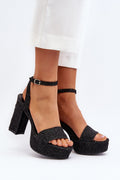  sandalen op hak model 194142 Step in style 