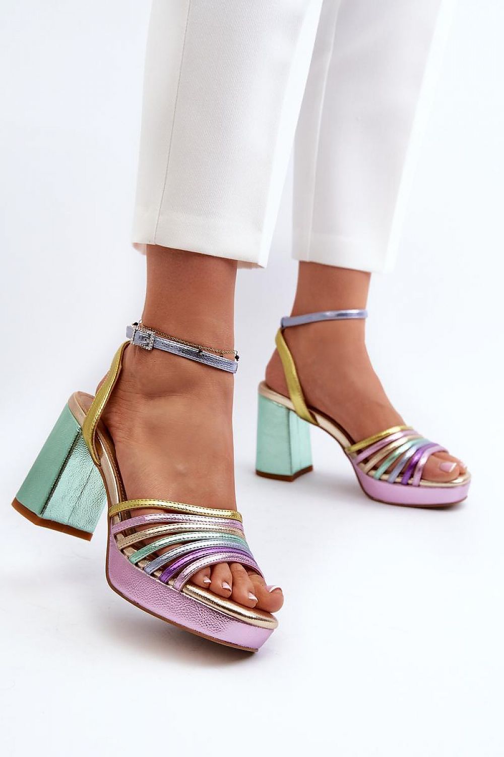  sandalen op hak model 196965 Step in style 