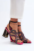  sandalen op hak model 196972 Step in style 