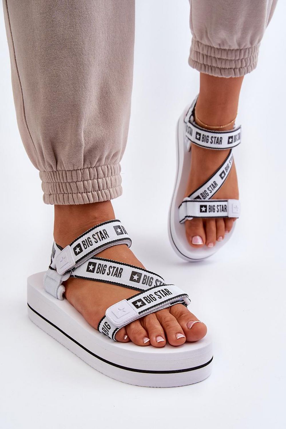  Platformsandalen model 198195 Step in style 