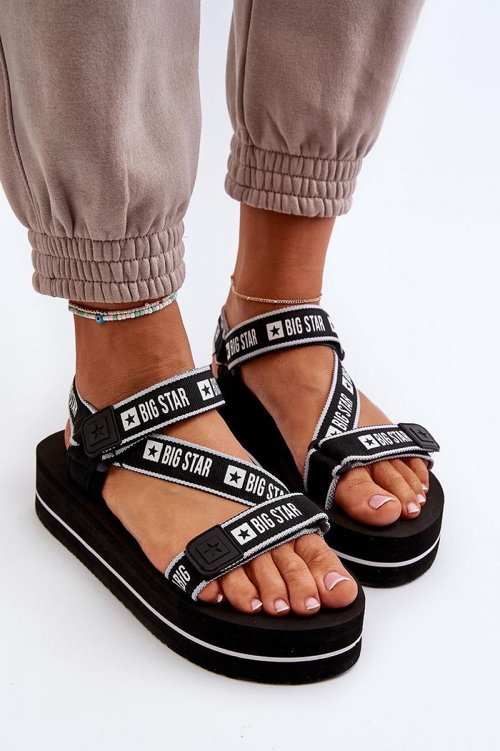  Platformsandalen model 198196 Step in style 
