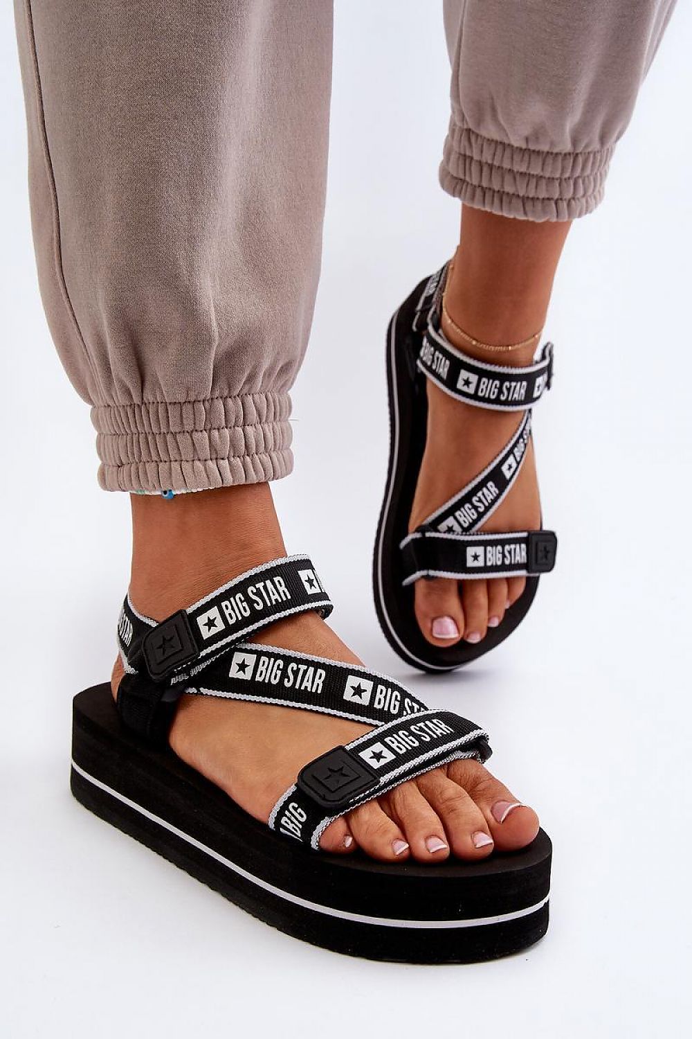  Platformsandalen model 198196 Step in style 