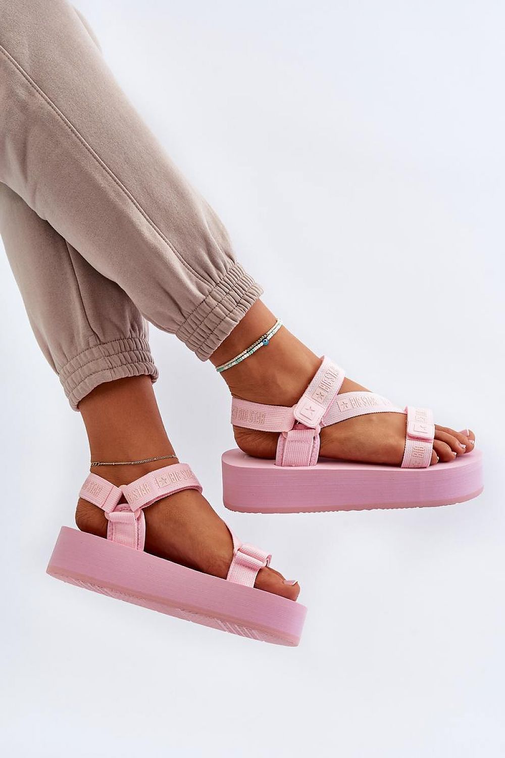  Platformsandalen model 198197 Step in style 