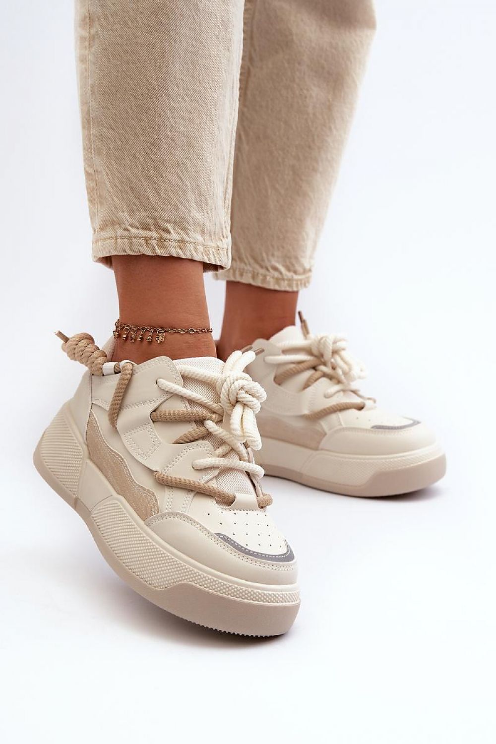  Sportchoenen op een platform model 198214 Step in style 