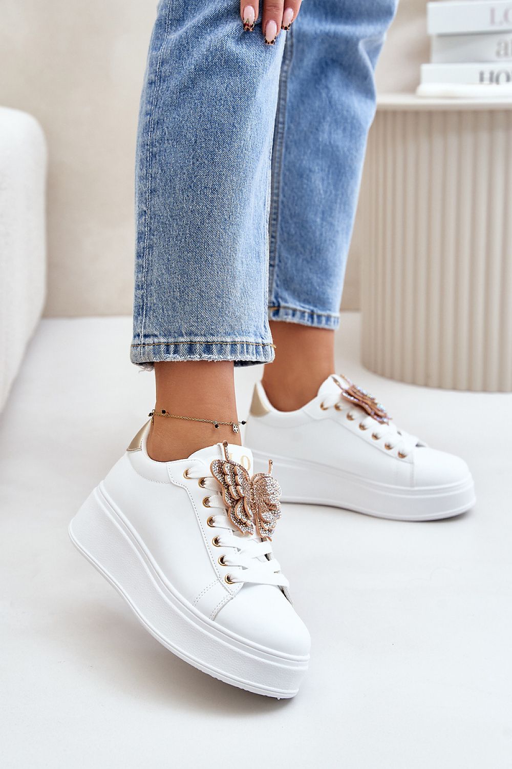  Sportchoenen op een platform model 201045 Step in style 