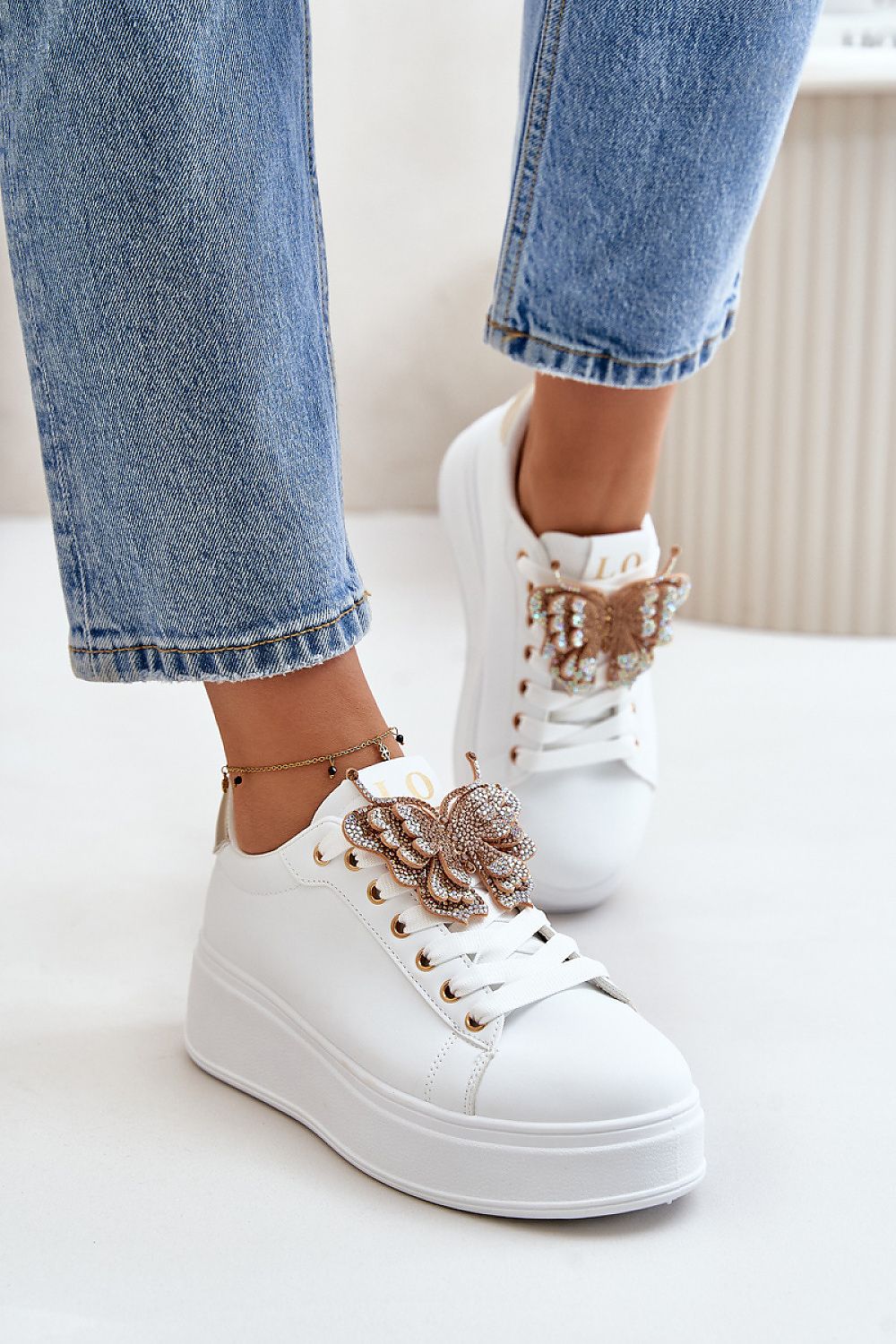  Sportchoenen op een platform model 201045 Step in style 