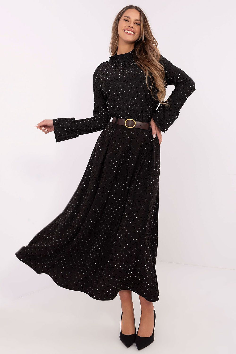  Lange rok model 203953 Italy Moda 