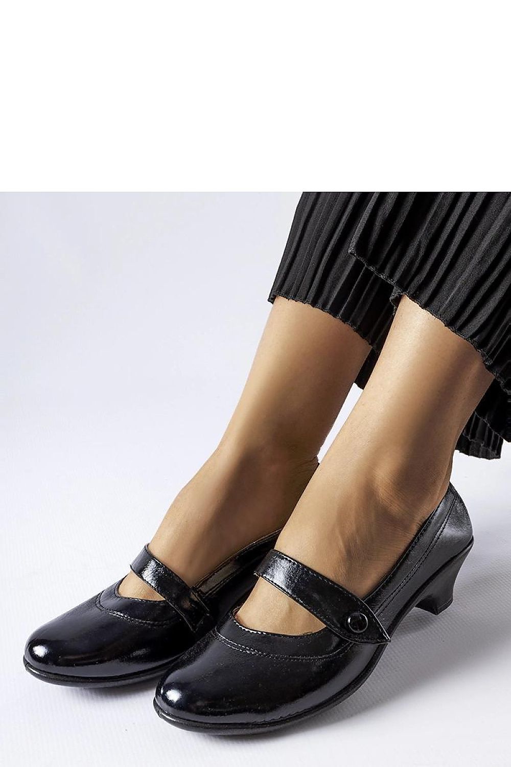  Pumps met dikke hak model 204768 Solea 