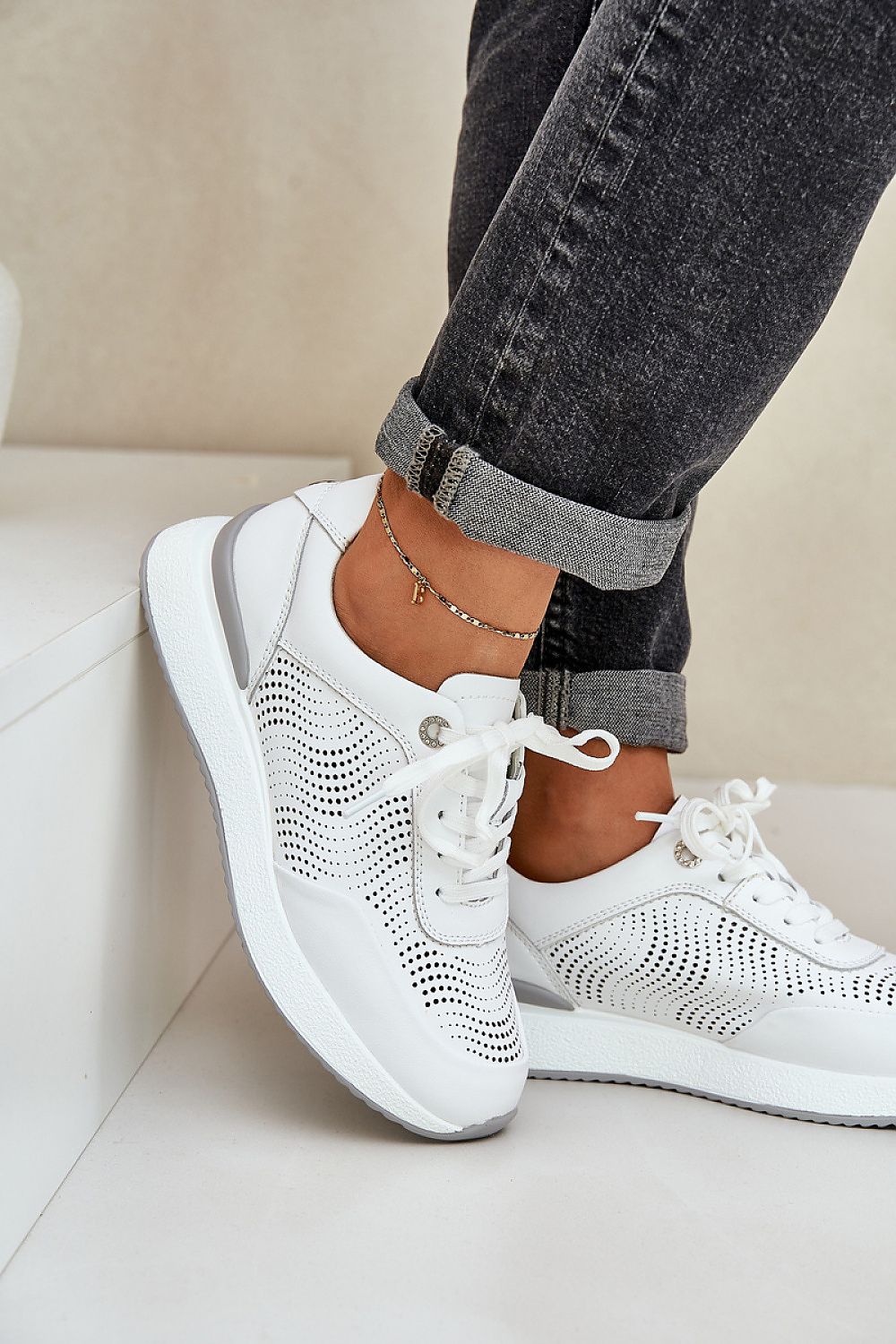  Sportchoenen op een platform model 209059 Step in style 