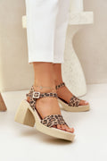  sandalen op hak model 210703 Step in style 