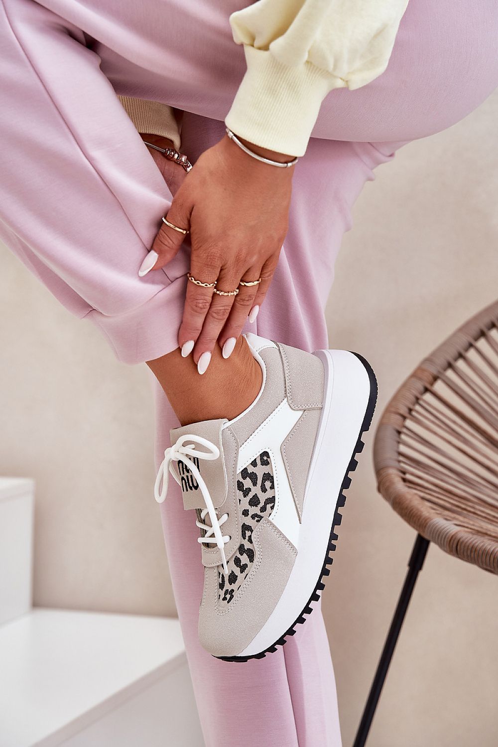  Sportchoenen op een platform model 211007 Step in style 