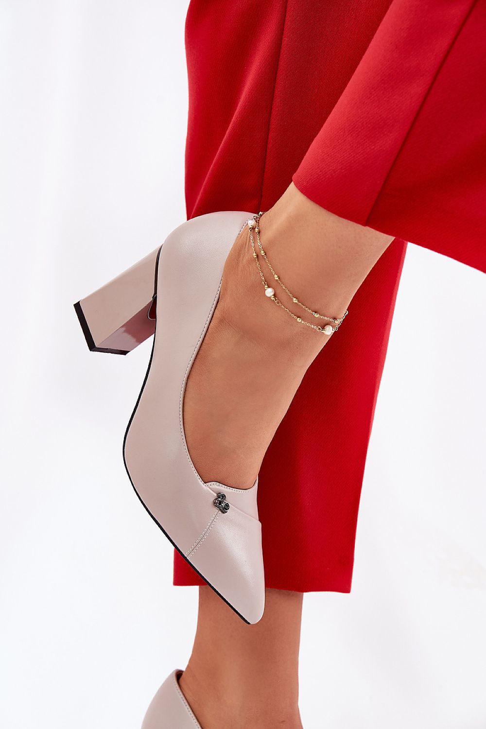  Pumps met dikke hak model 211982 Step in style 