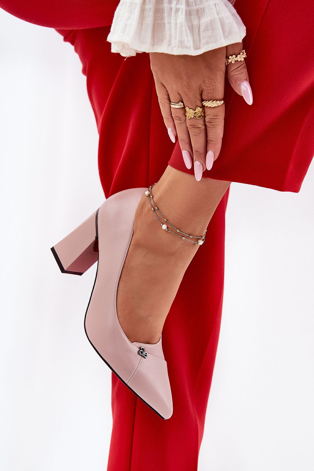  Pumps met dikke hak model 211983 Step in style 