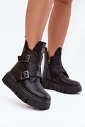  platform boots model 216832 Step in style 