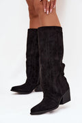  Laarzen met hoge hakken model 217755 Step in style 