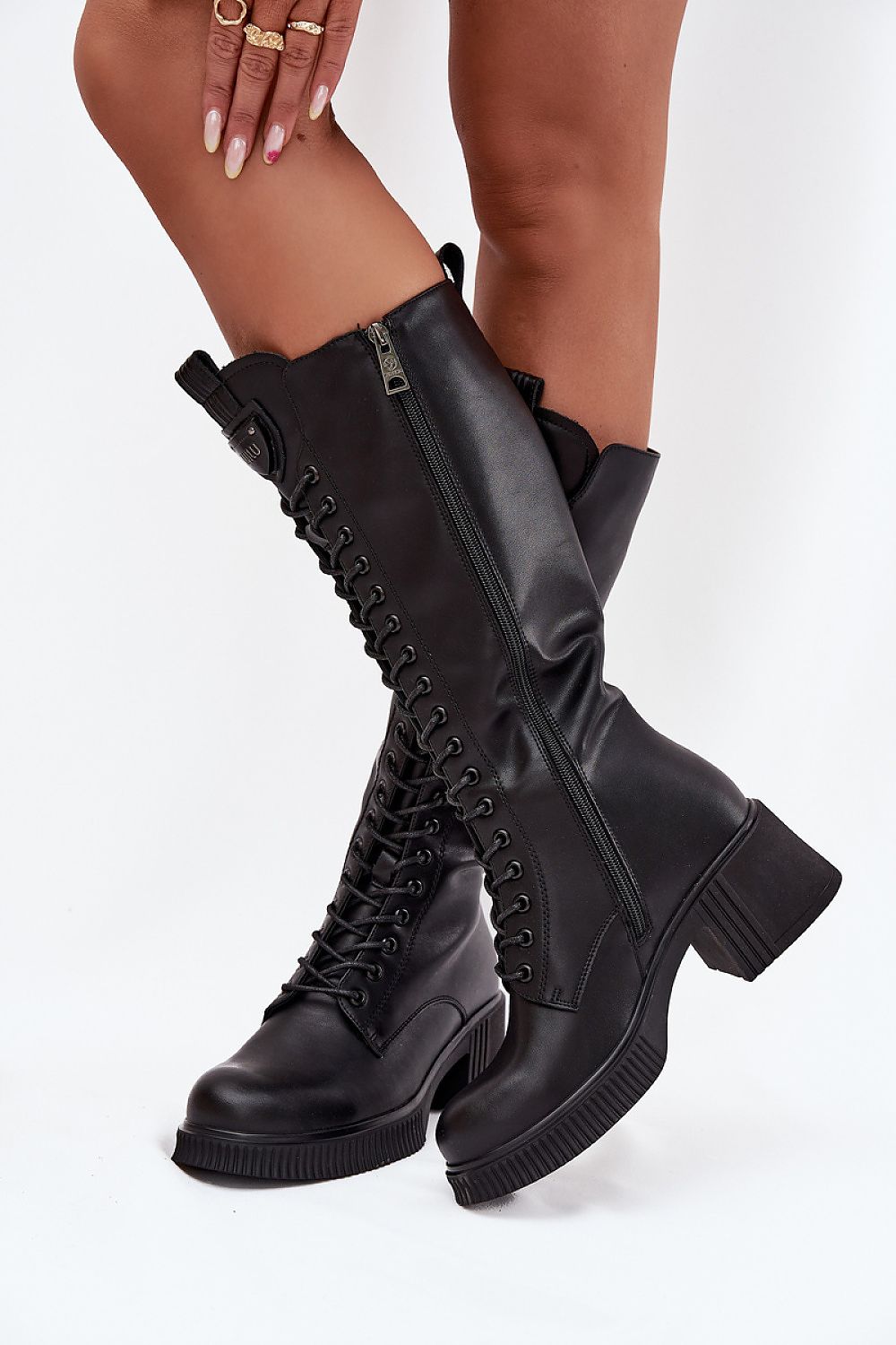  Laarzen met hoge hakken model 217765 Step in style 