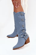  Laarzen met hoge hakken model 217817 Step in style 