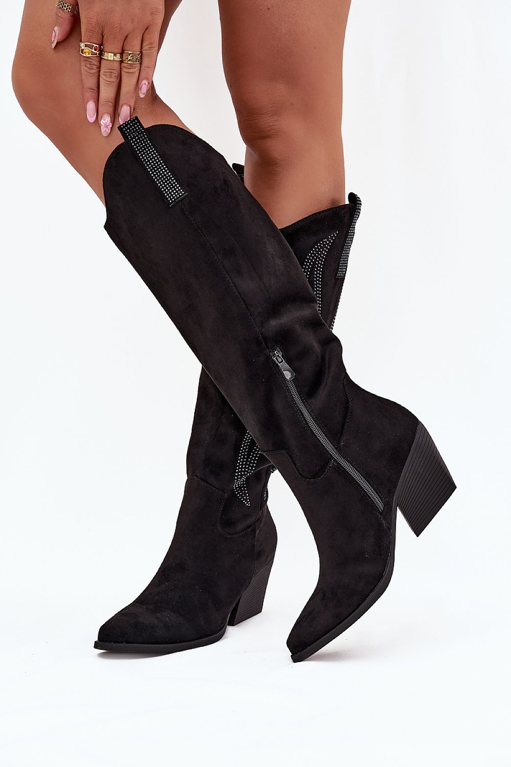  Laarzen met hoge hakken model 218491 Step in style 