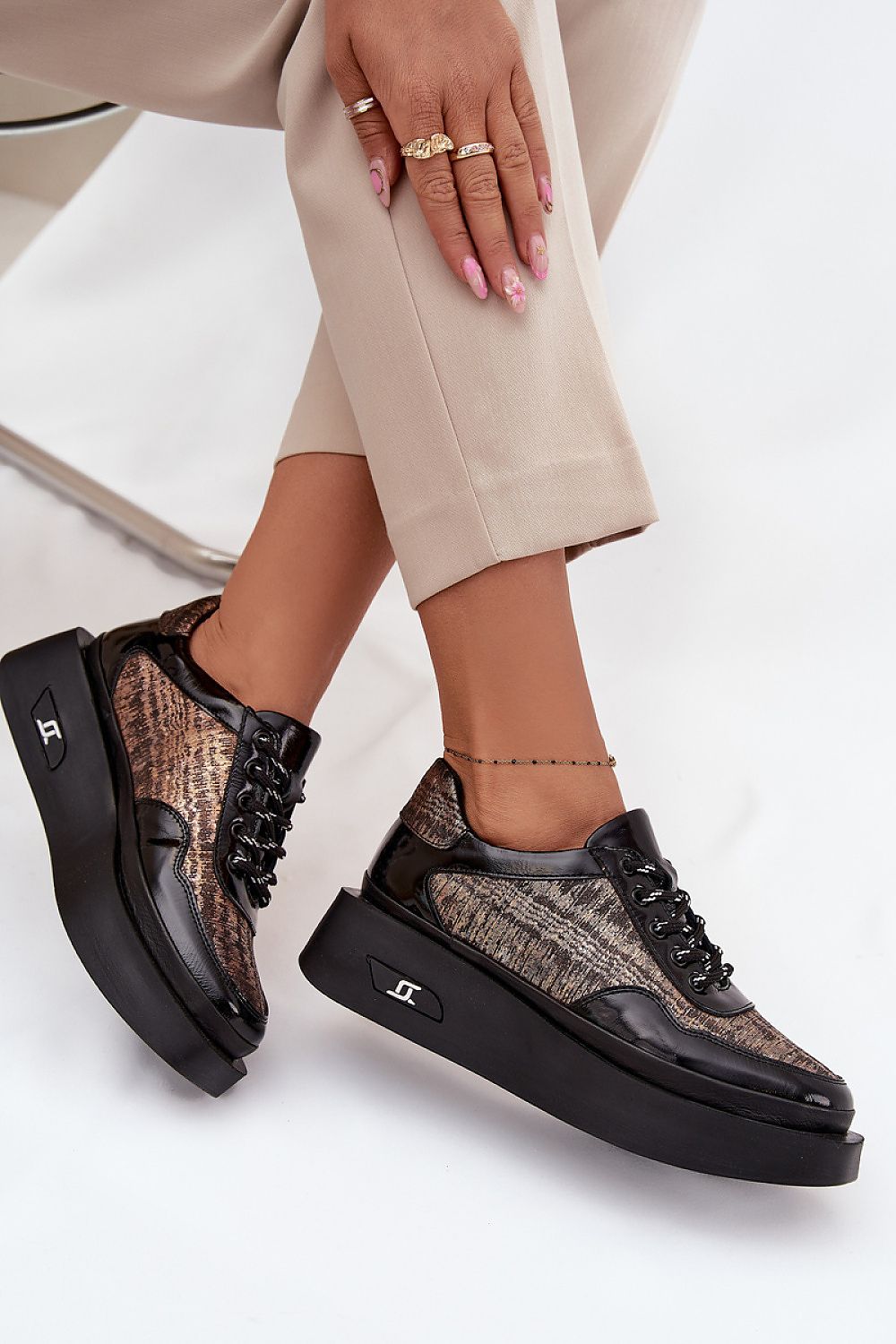  Platform schoenen model 219105 Step in style 