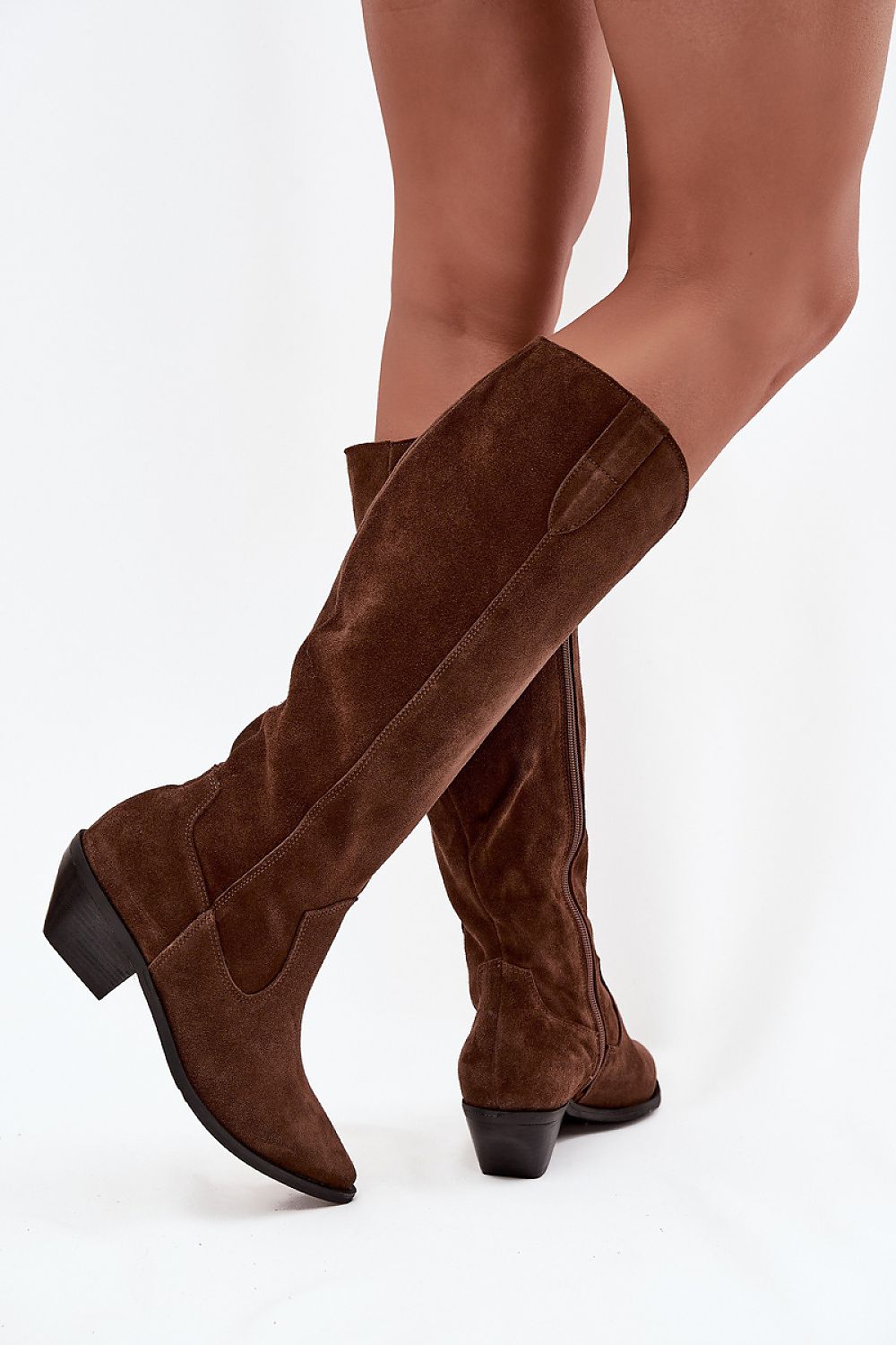  Laarzen met hoge hakken model 220211 Step in style 