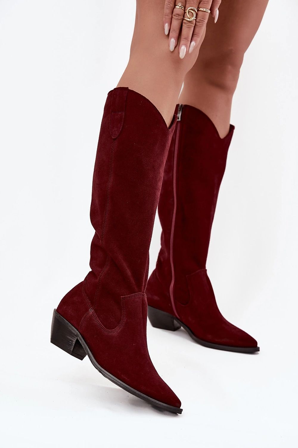  Laarzen met hoge hakken model 220212 Step in style 