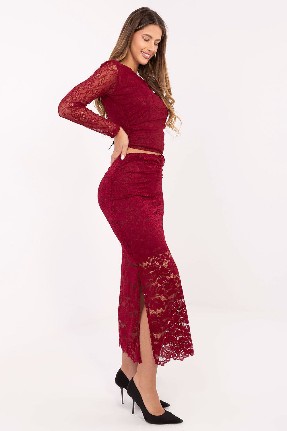  Kanten rok model 220326 Italy Moda 