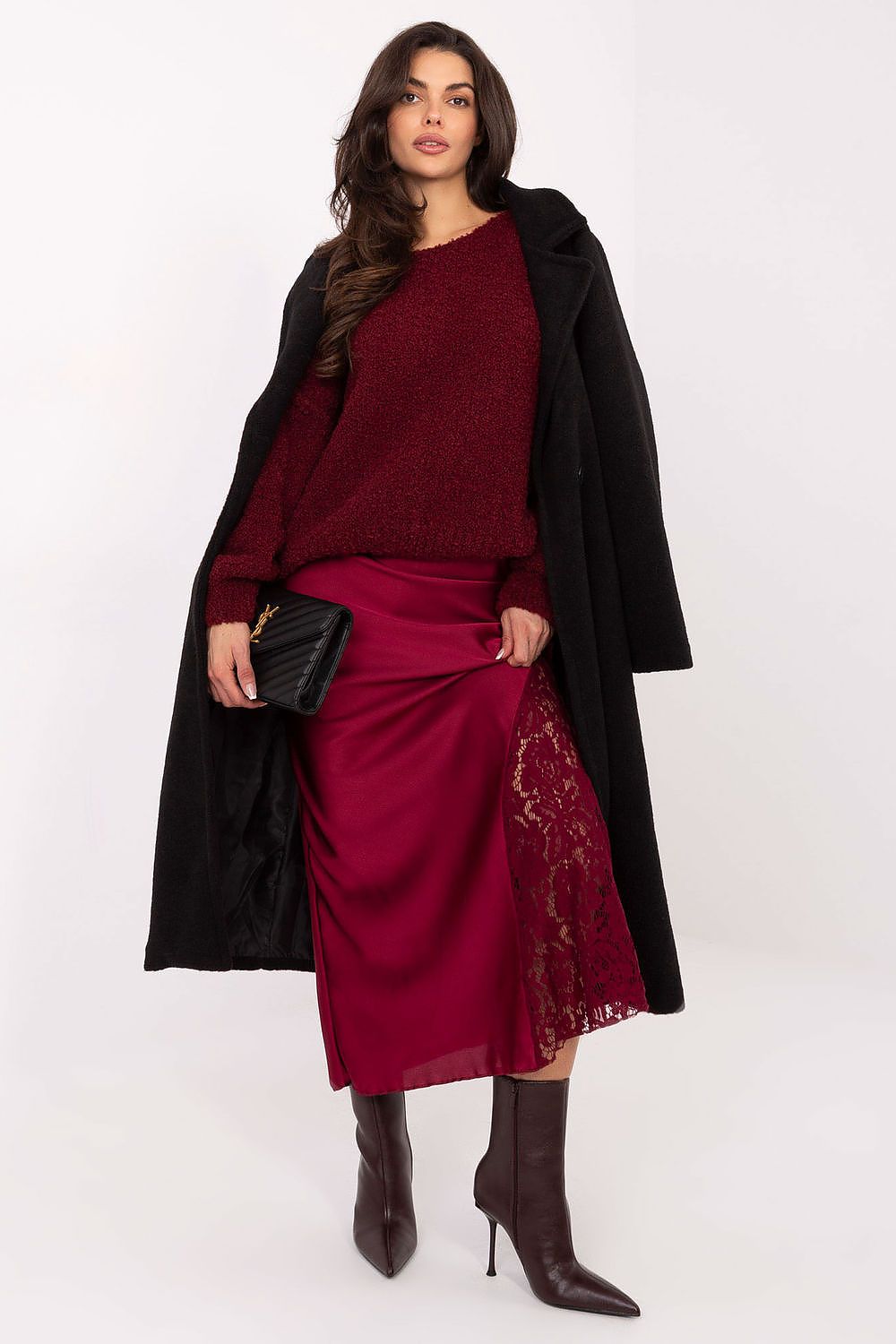  Kanten rok model 220436 Rue Paris 