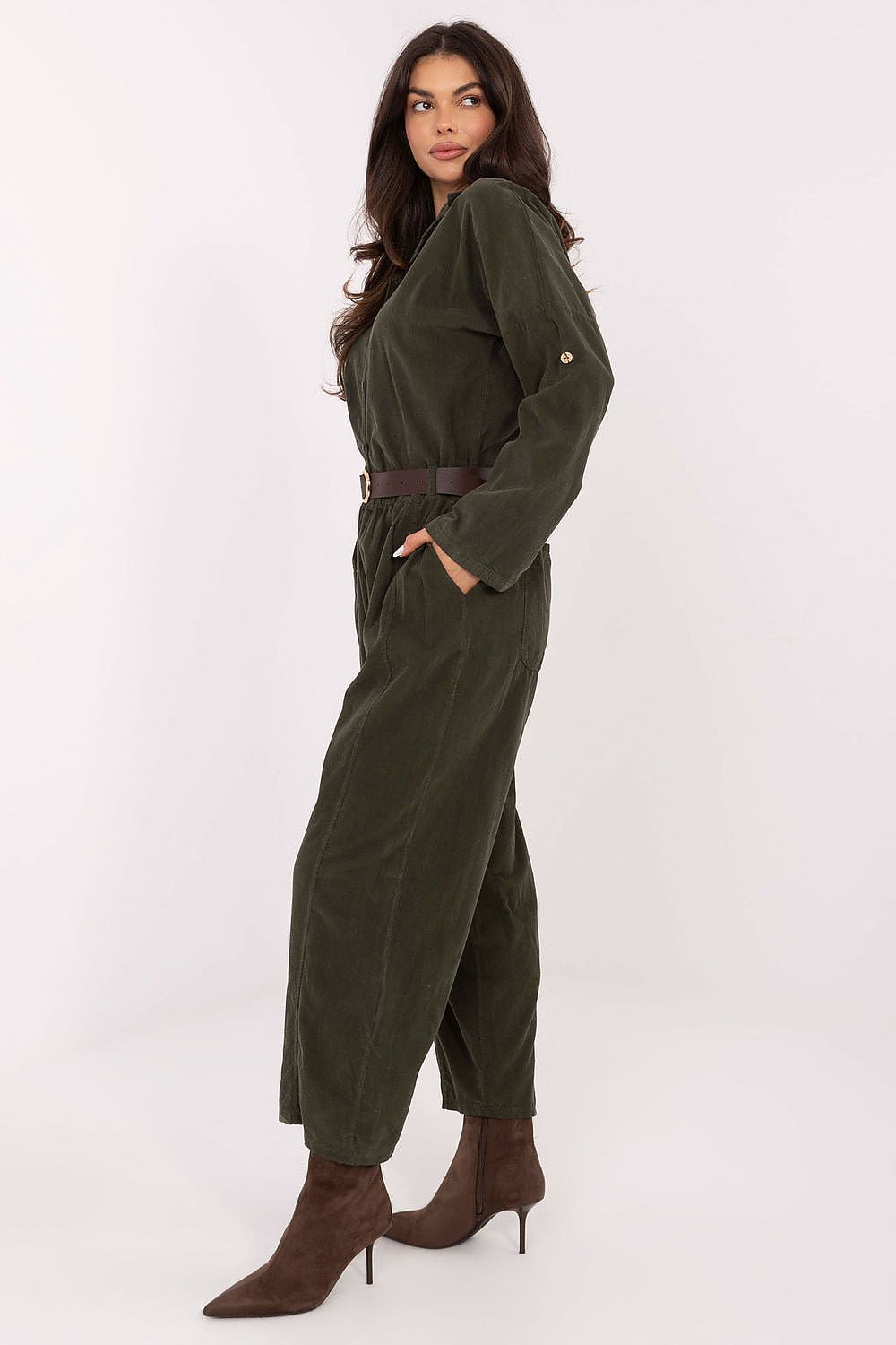  corduroy broek model 220817 Italy Moda 