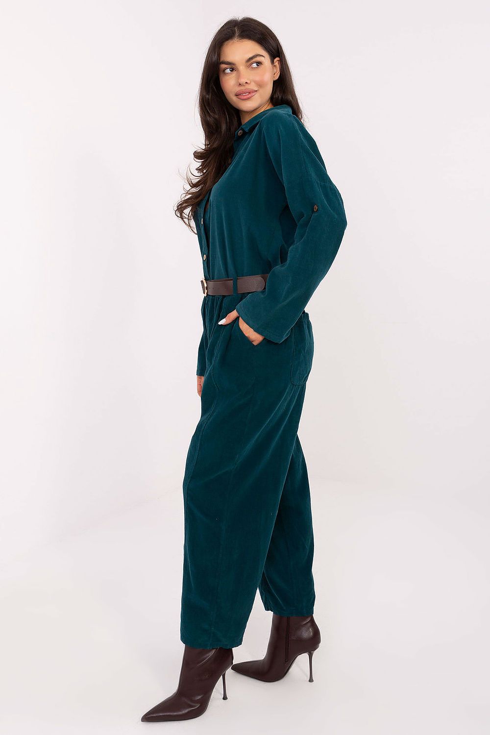  corduroy broek model 220819 Italy Moda 
