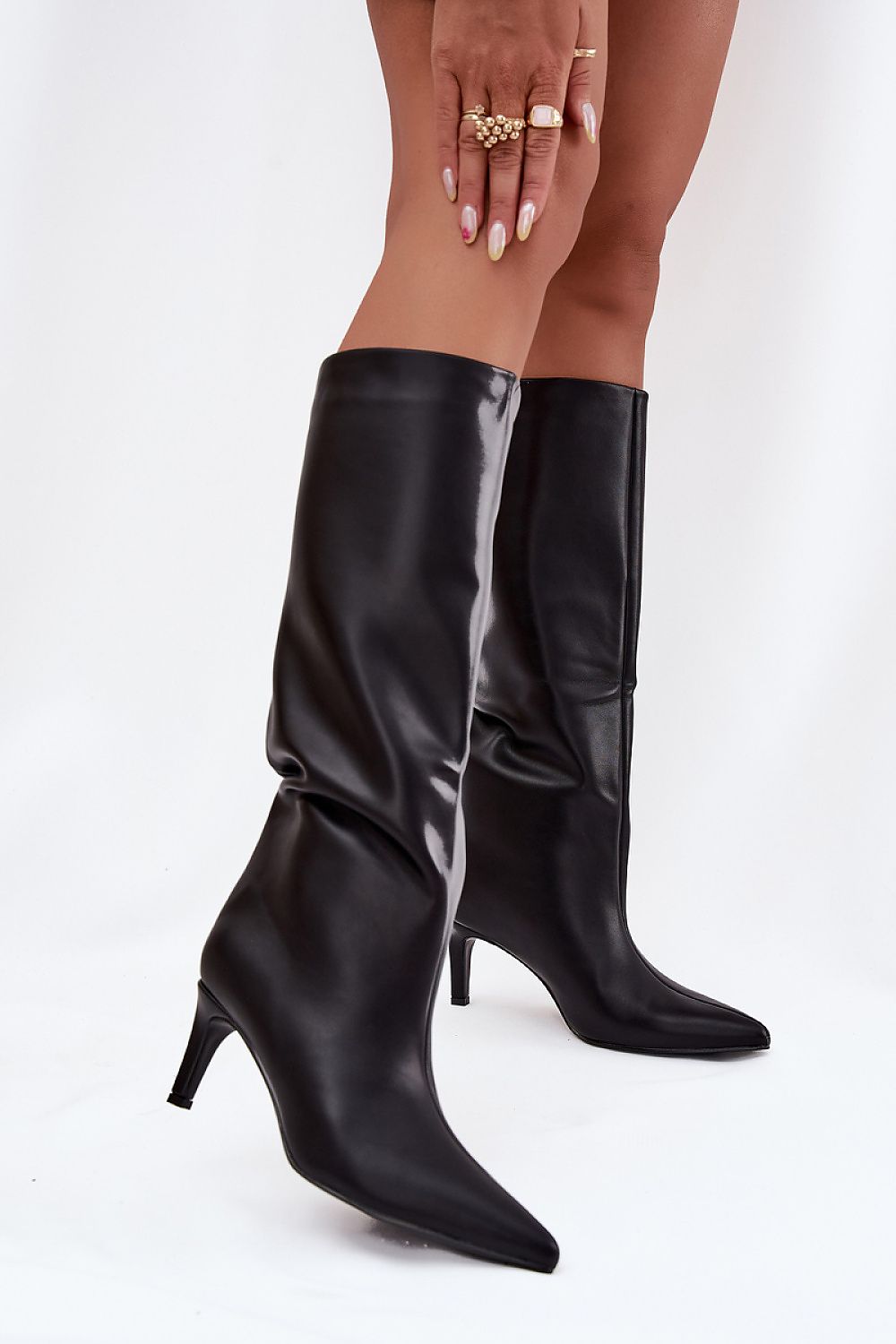  Laarzen met hoge hakken model 221148 Step in style 