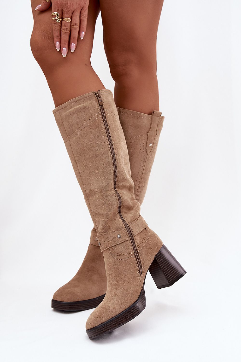  Laarzen met hoge hakken model 221526 Step in style 