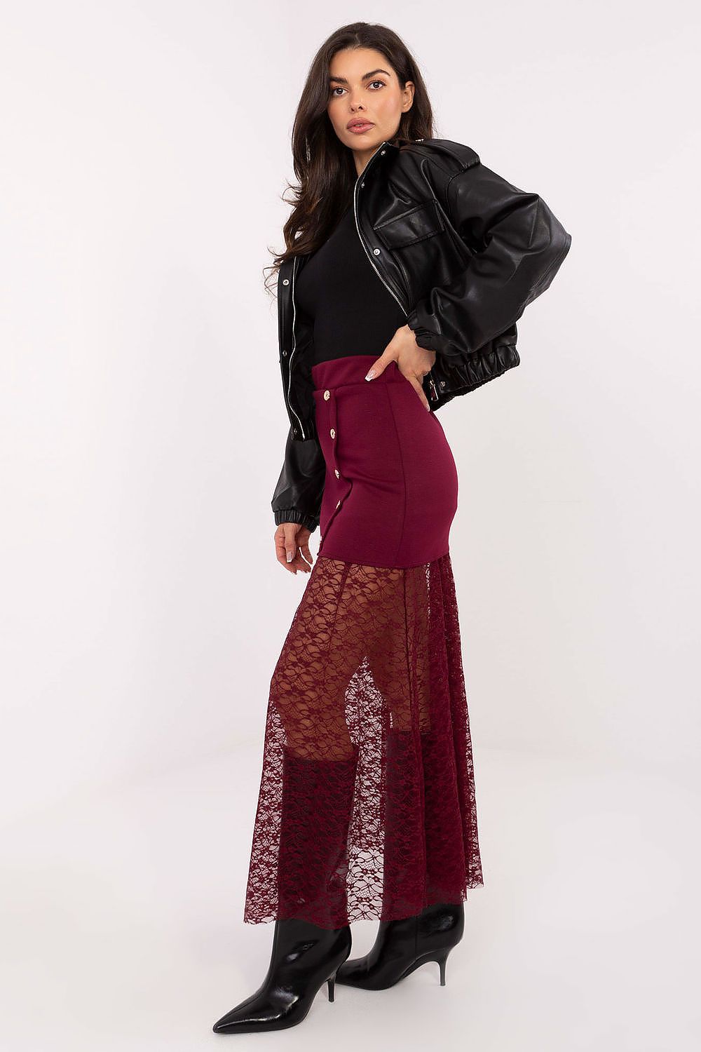  Kanten rok model 221593 Italy Moda 