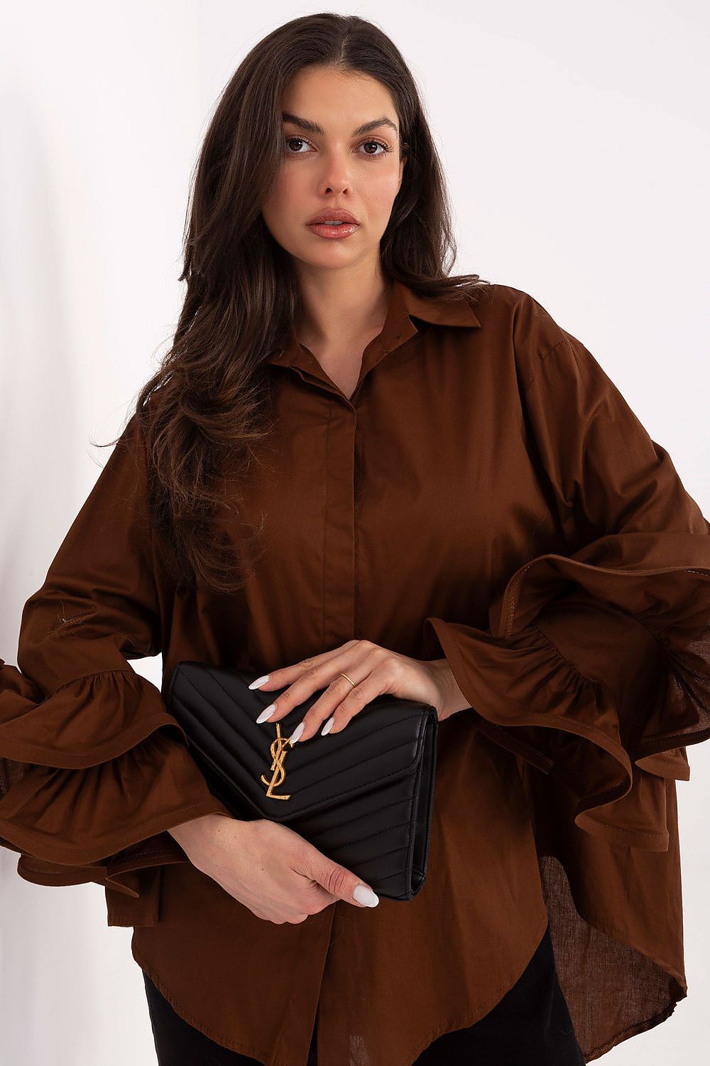  Overhemd met lange mouwen model 222314 Italy Moda 