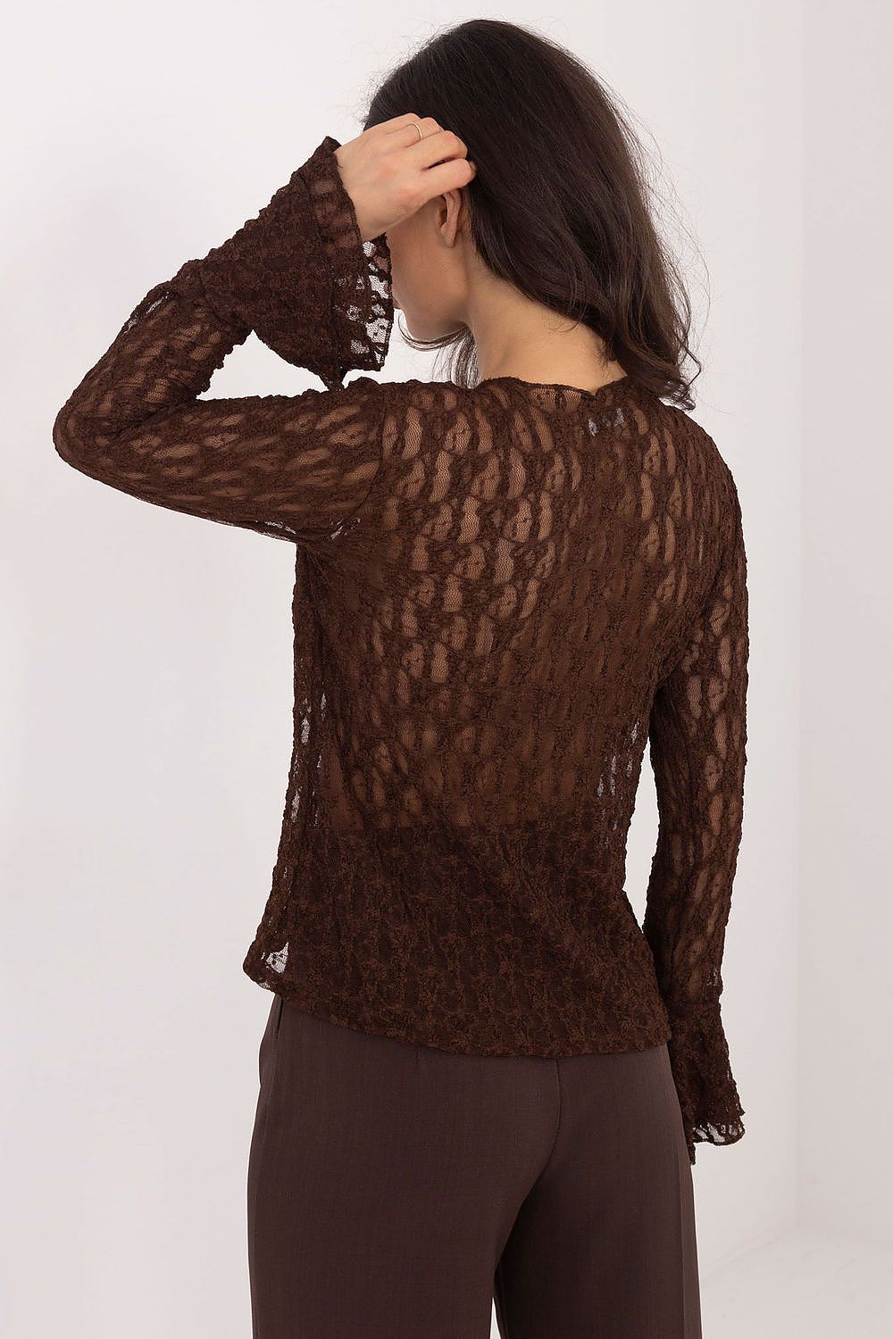  Kanten blouse model 222447 Italy Moda 