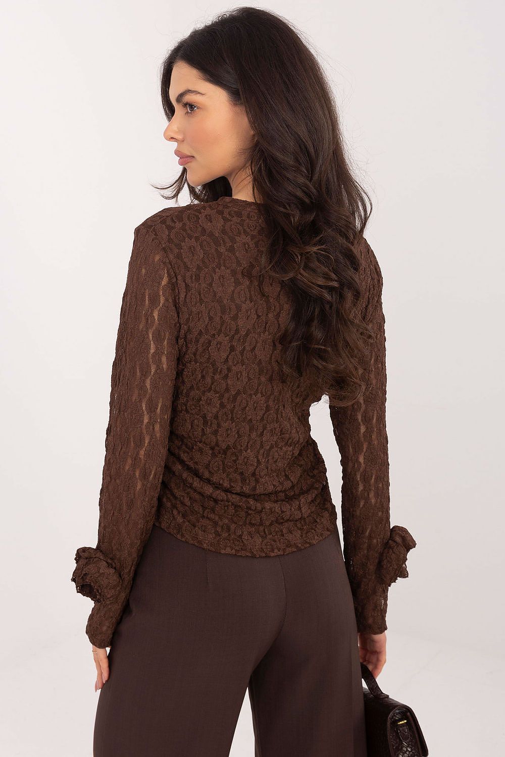  Kanten blouse model 222451 Italy Moda 