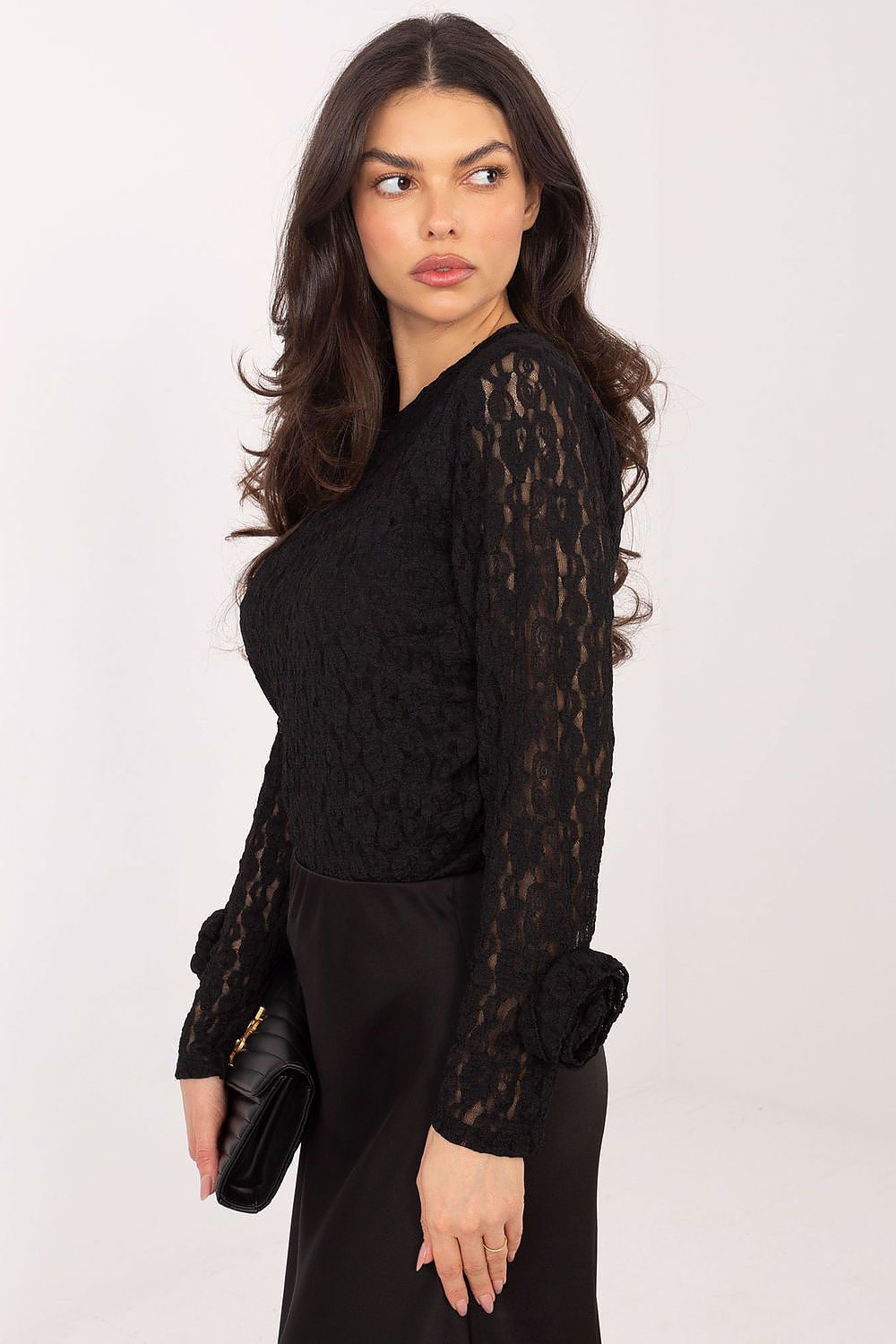  Kanten blouse model 222452 Italy Moda 