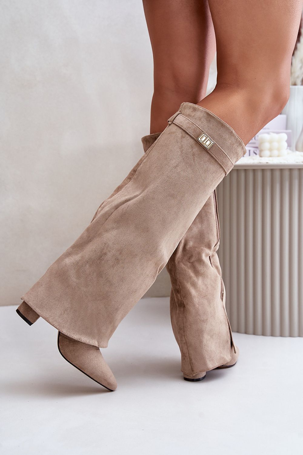  Laarzen met hoge hakken model 222536 Step in style 