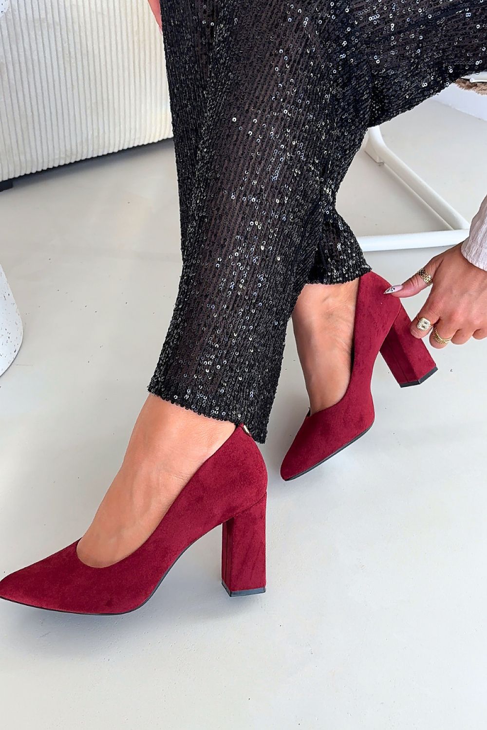  Pumps met dikke hak model 222539 Step in style 
