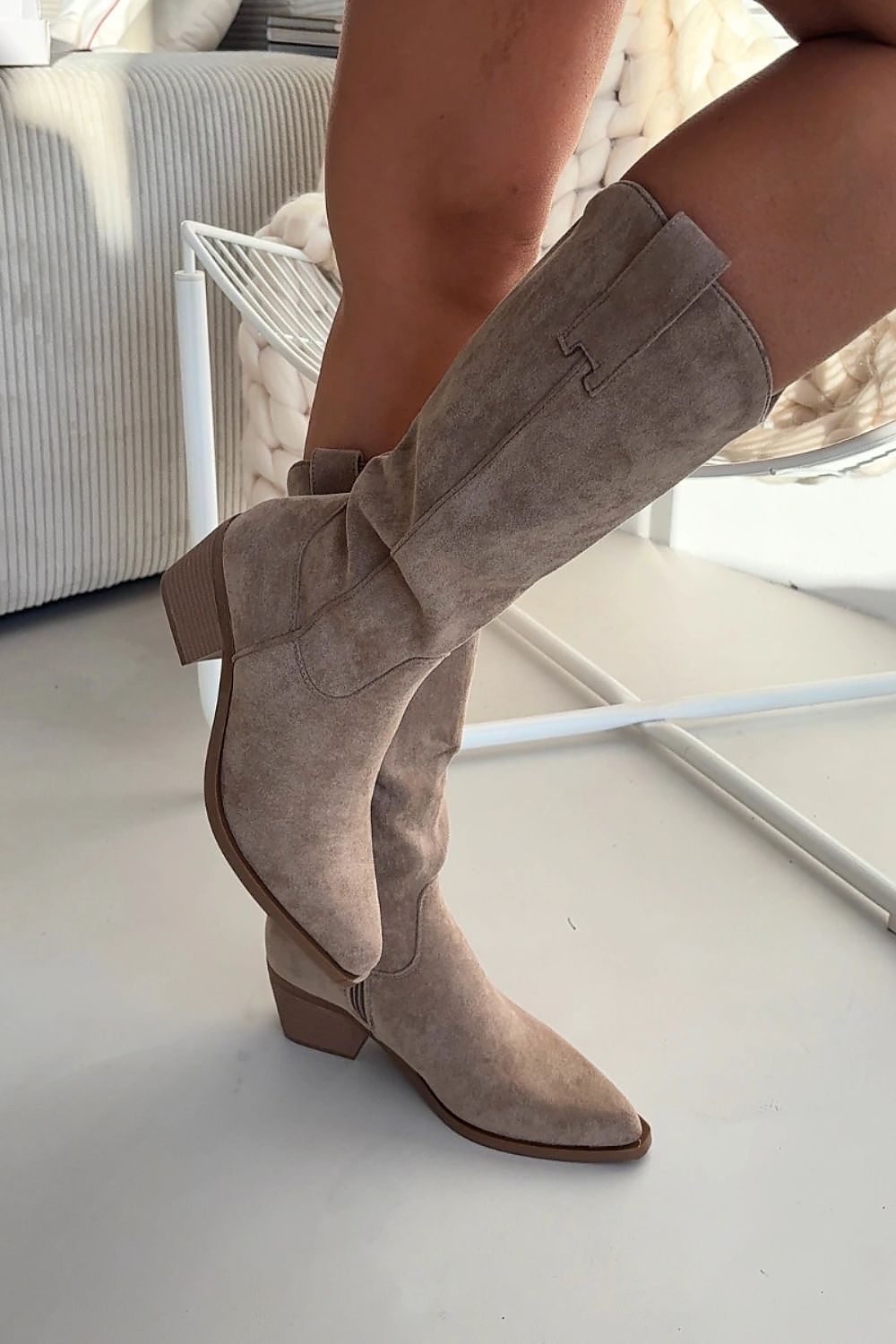  Laarzen met hoge hakken model 222529 Step in style 