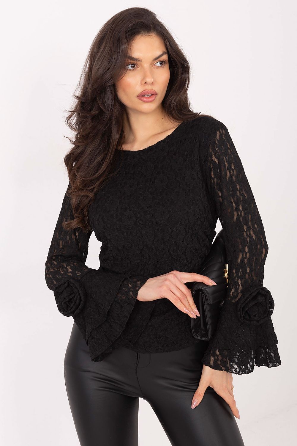  Kanten blouse model 222736 Italy Moda 