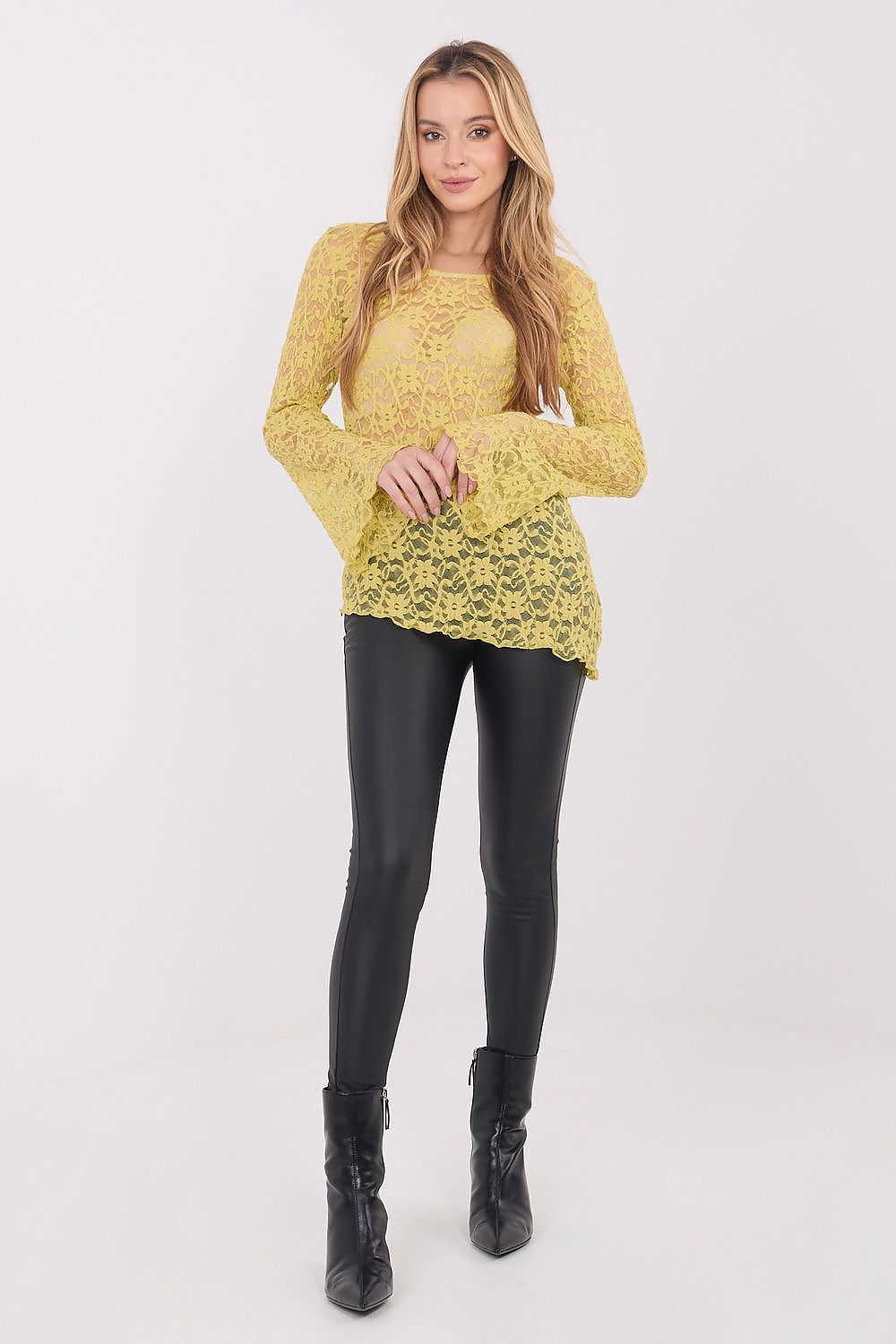  Kanten blouse model 222815 Factory Price 