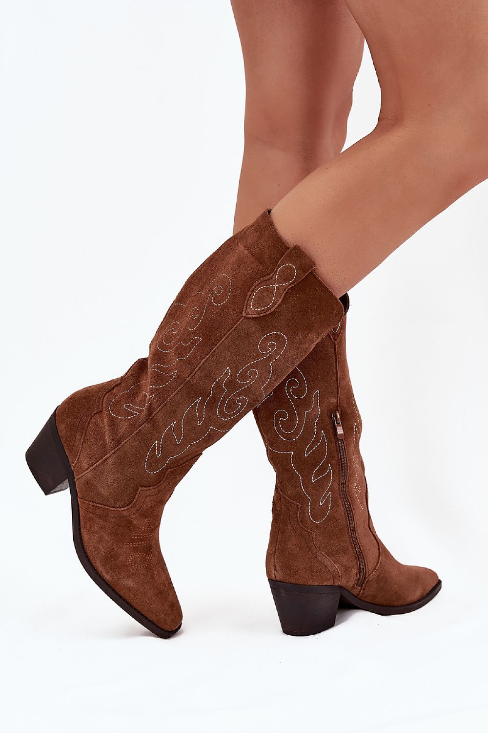  Laarzen met hoge hakken model 223007 Step in style 