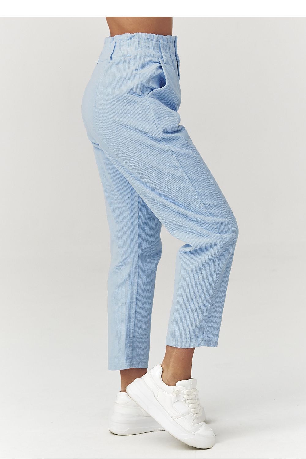  corduroy broek model 223244 Makadamia 