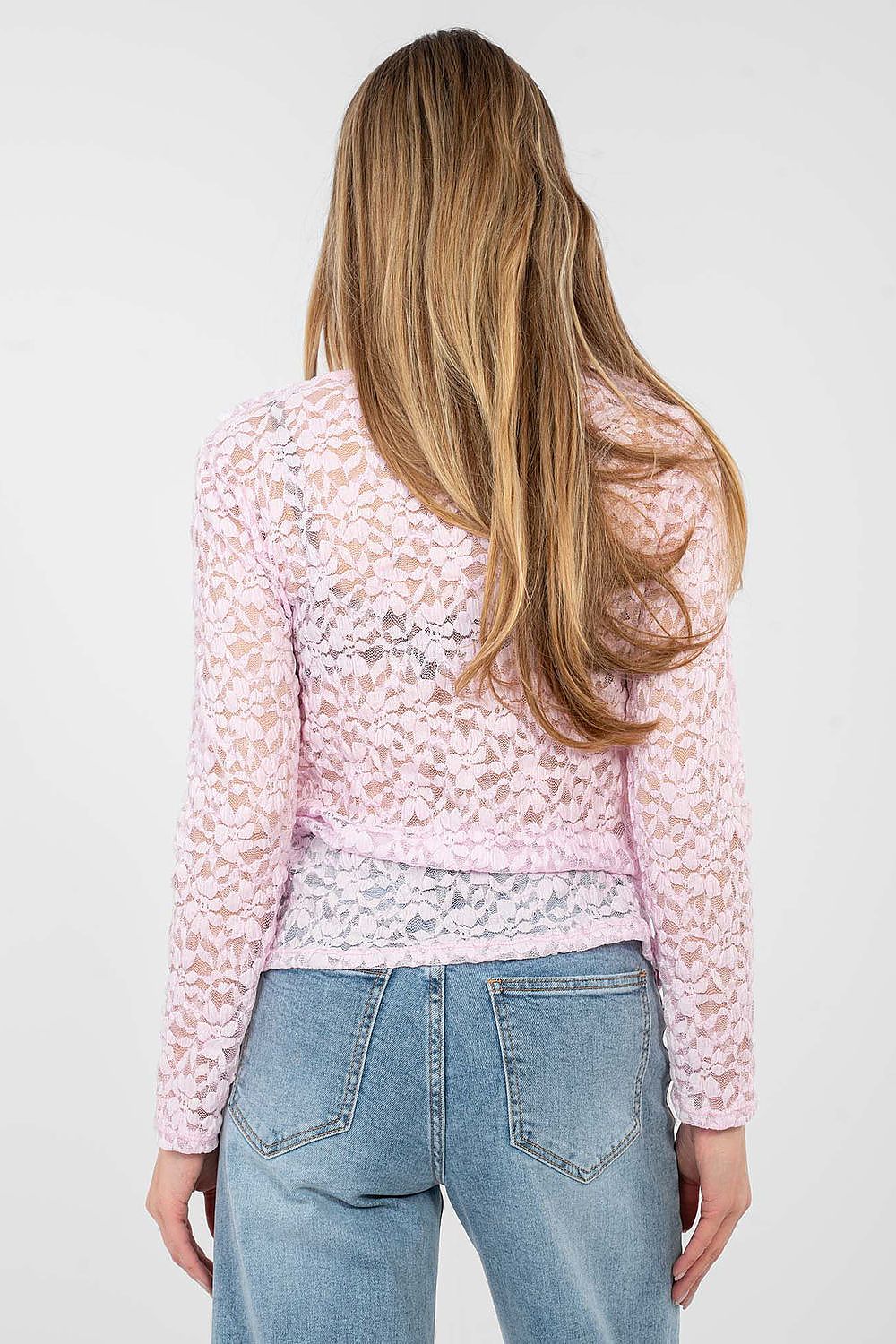  Kanten blouse model 223841 Rue Paris 