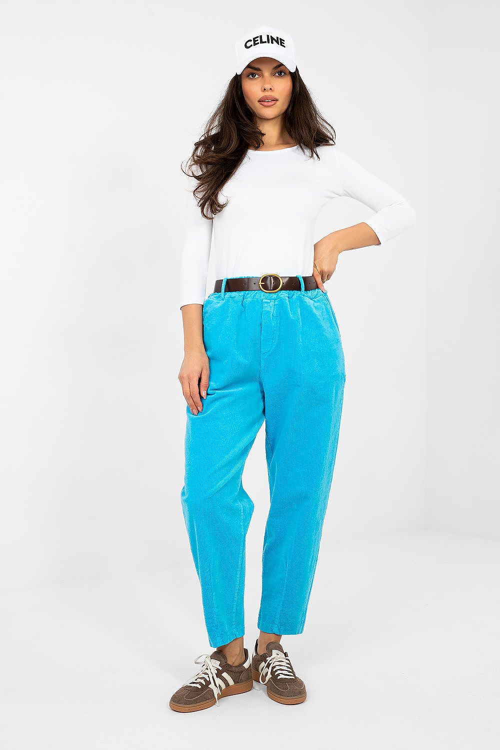  corduroy broek model 224057 Italy Moda 