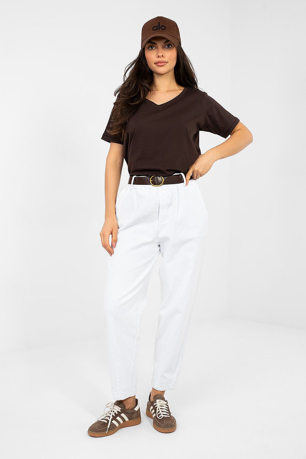  corduroy broek model 224060 Italy Moda 