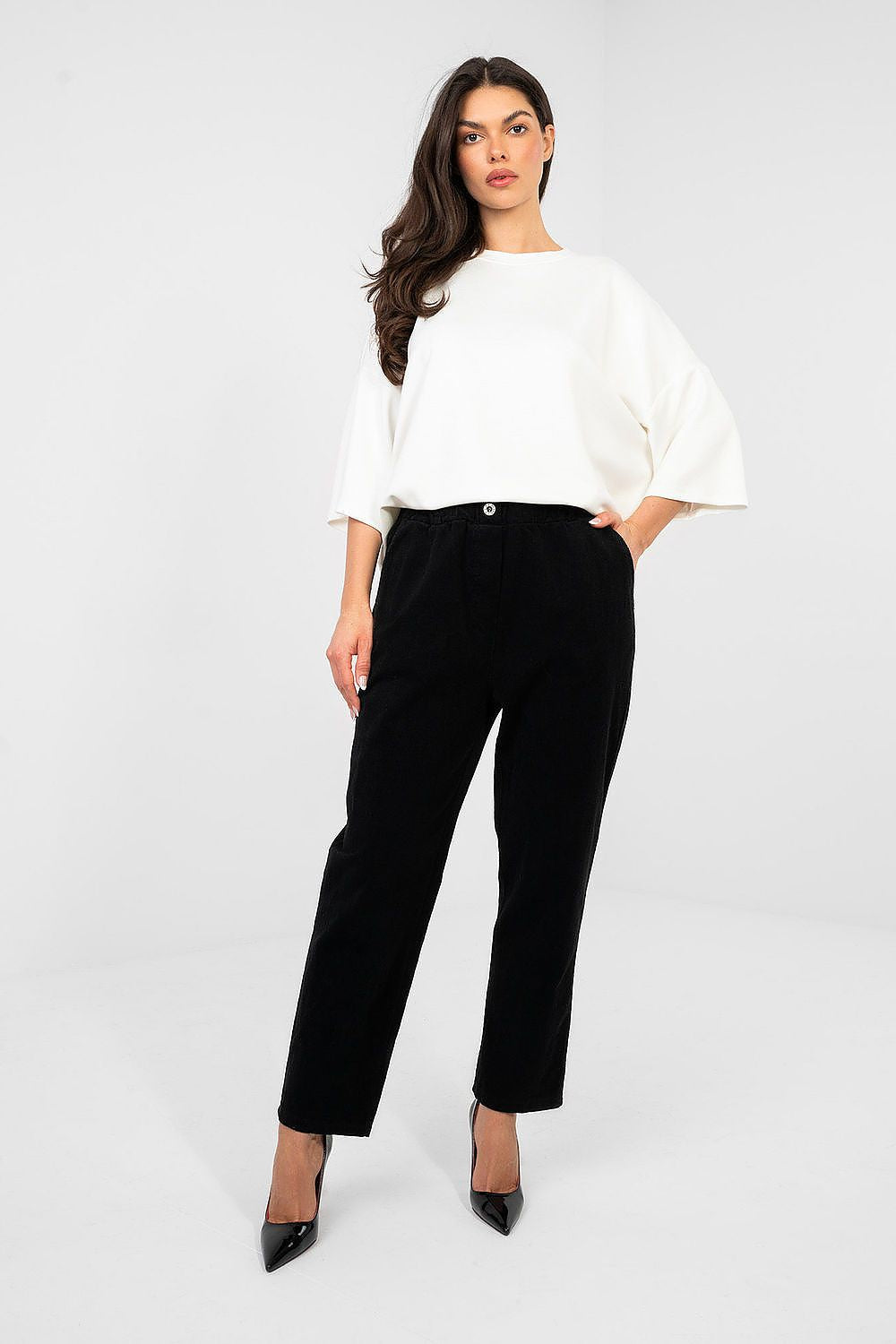  corduroy broek model 224841 Italy Moda 