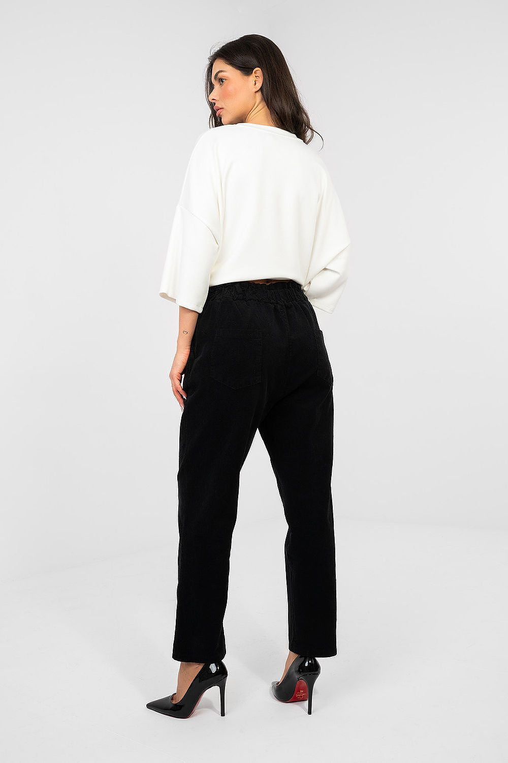  corduroy broek model 224841 Italy Moda 